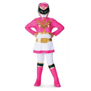 Costume de Power Ranger Rose pour fille